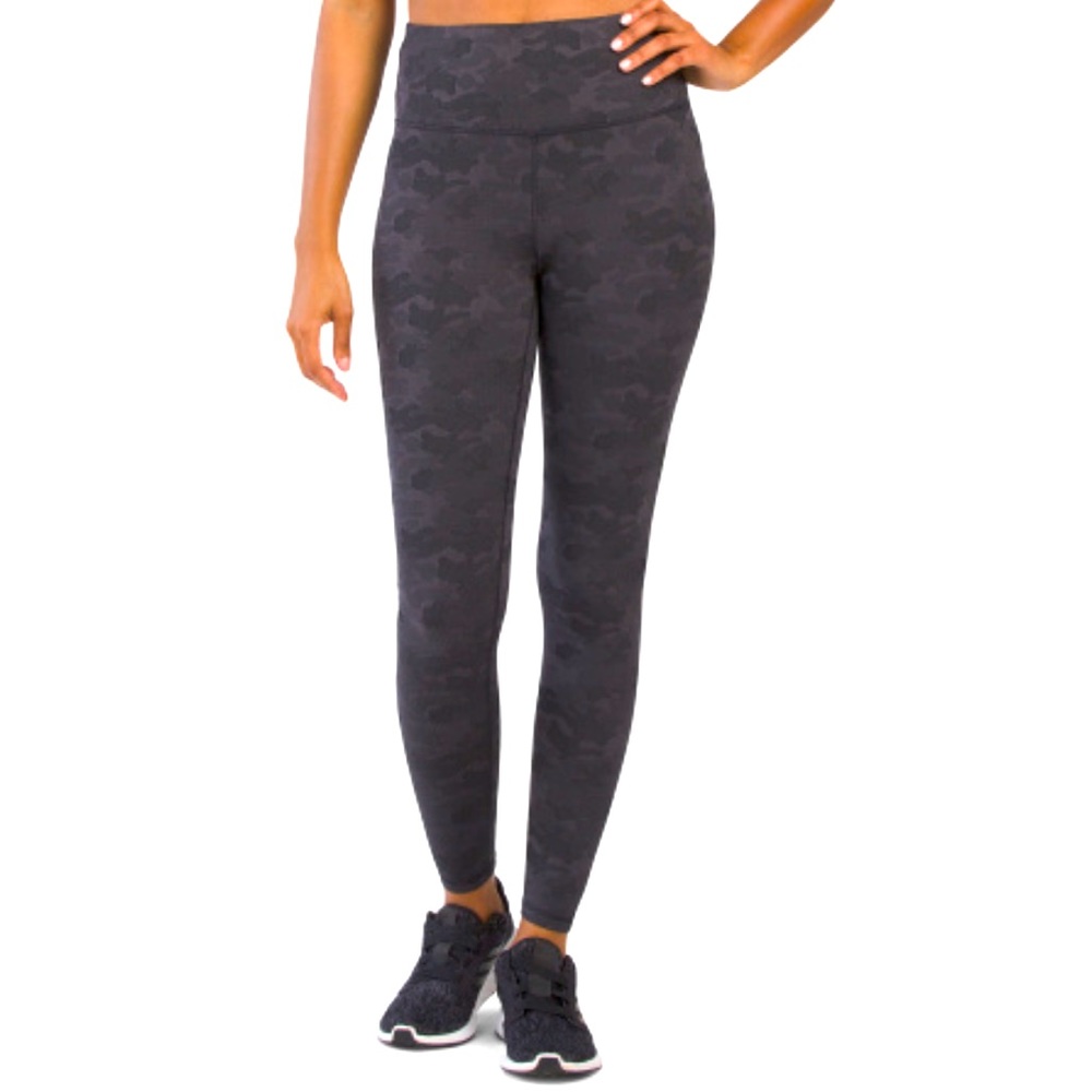 Kyodan High Waisted Black Camo Jacquard Leggings
